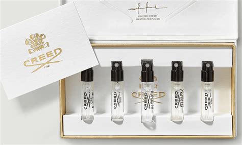 creed cologne sampler for women.